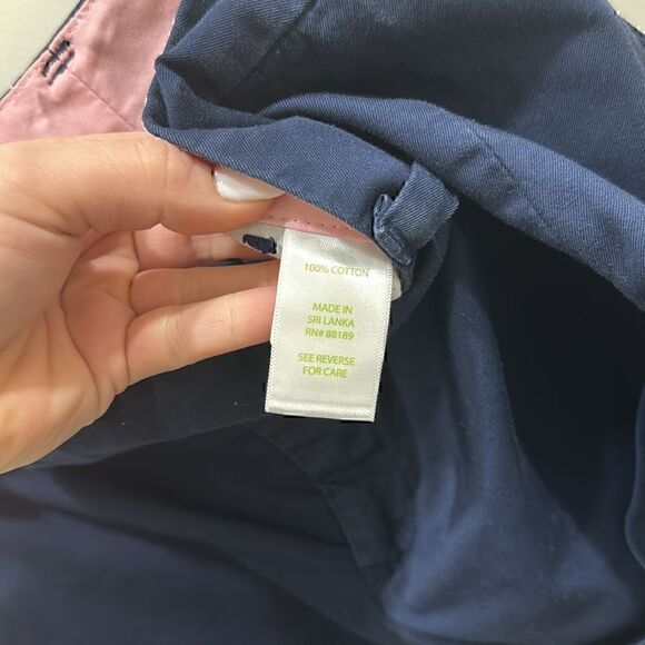 Lilly Pulitzer Barclay Navy shorts Size 00 - Picture 4 of 5